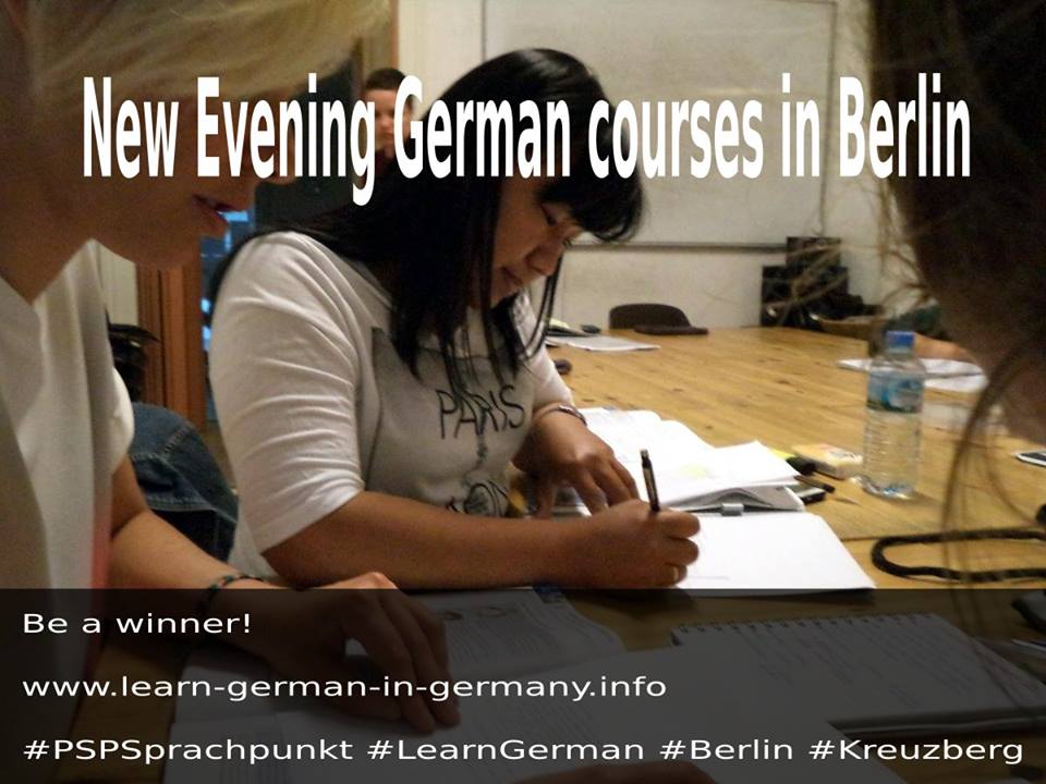Deutsch Abendkurse in Berlin Kreuzberg